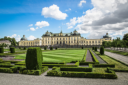 Drottningholms slott och barockträdgården